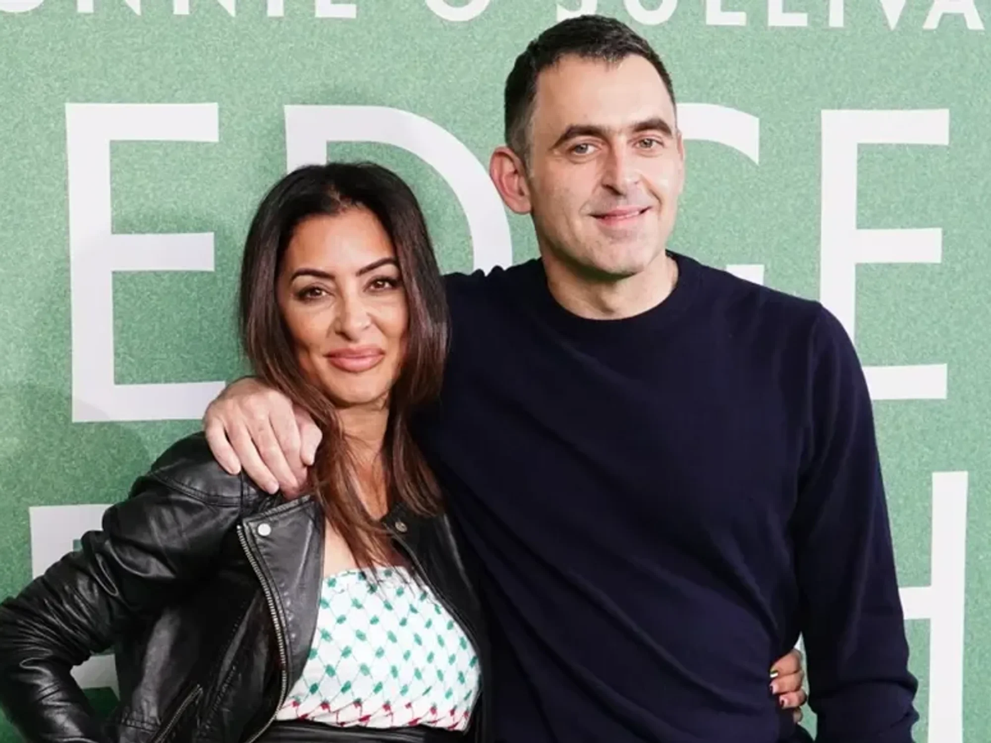 Ronnie O'Sullivan and wife Laila