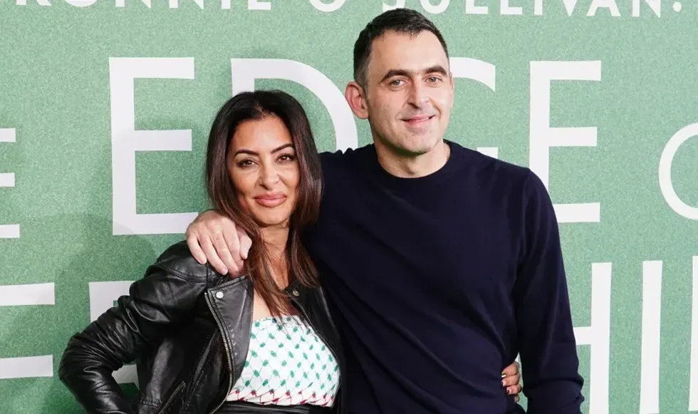 Ronnie O'Sullivan and wife Laila