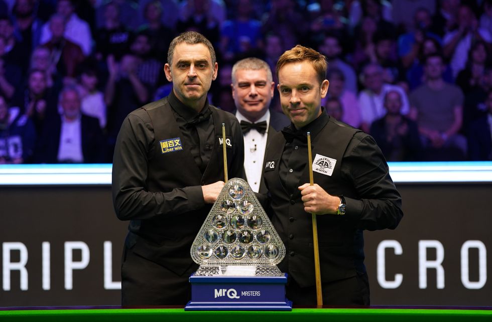 Ronnie O'Sullivan beat Ali Carter in the final of the 2024 Masters