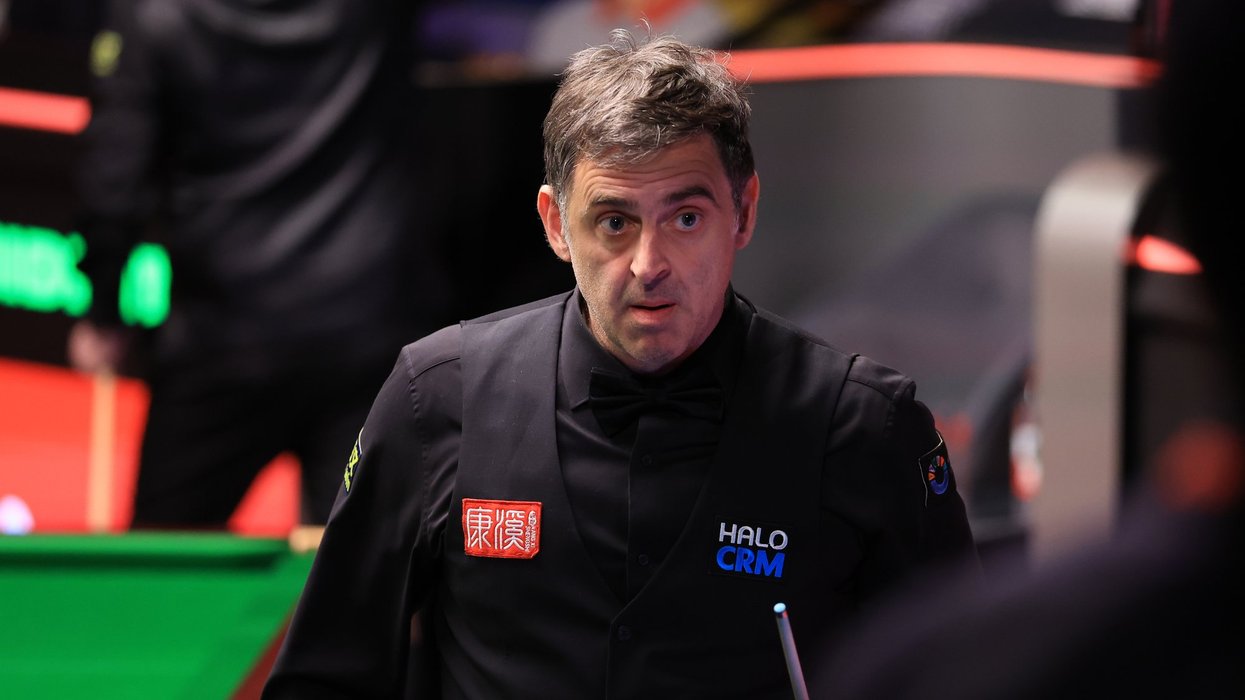 Ronnie O'Sullivan has made the extraordinary admission that he had arranged a flight back to Dublin before Monday's final session against John Higgins even began