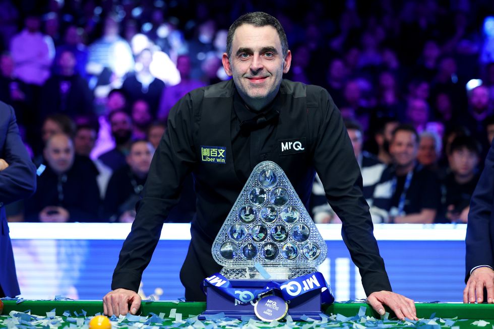 Ronnie O'Sullivan has never won the first two Triple Crown events in a season