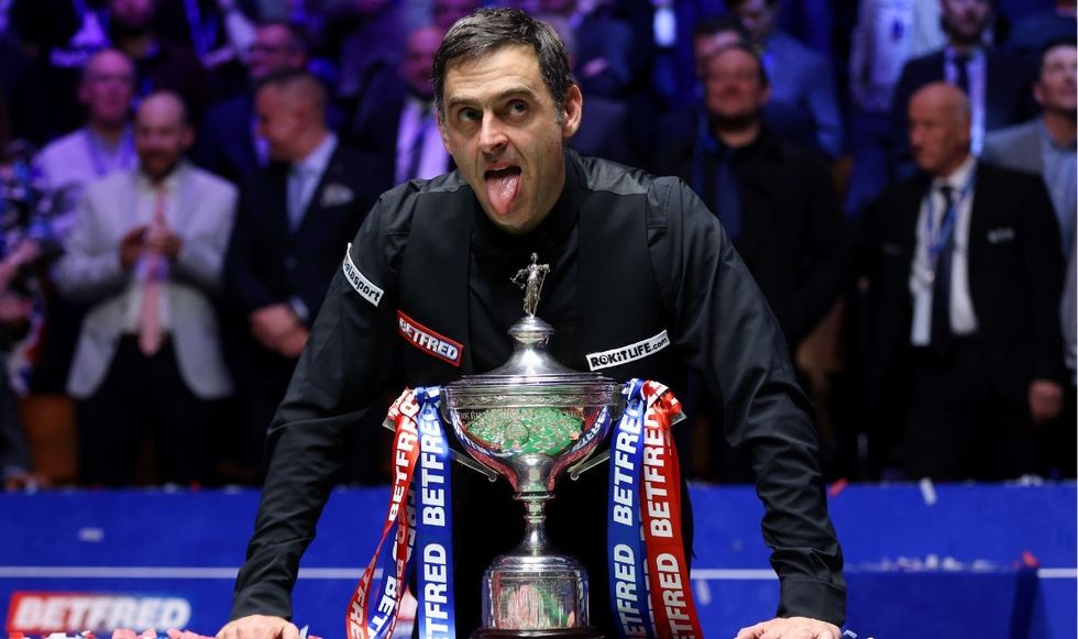 Ronnie O'Sullivan has won all his seven world titles at the Crucible