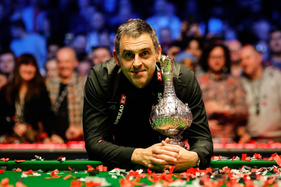 Ronnie O'Sullivan has won four titles this year