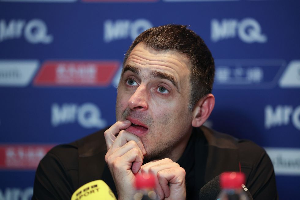 Ronnie O'Sullivan hit back at Ali Carter in his press conference