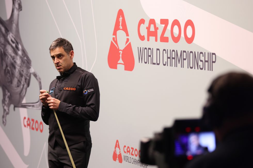 Ronnie O'Sullivan is bidding to win an eight world title