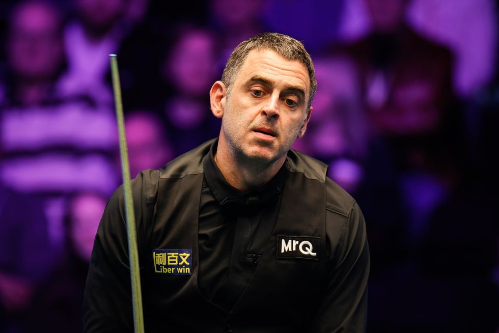 Ronnie O'Sullivan is not enjoying his snooker at the moment
