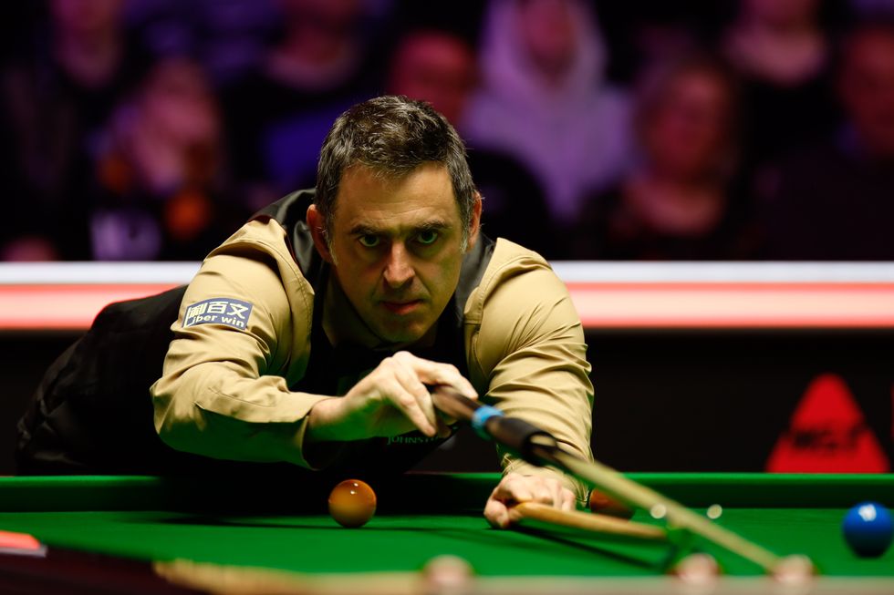 Ronnie O'Sullivan is not happy with his current form