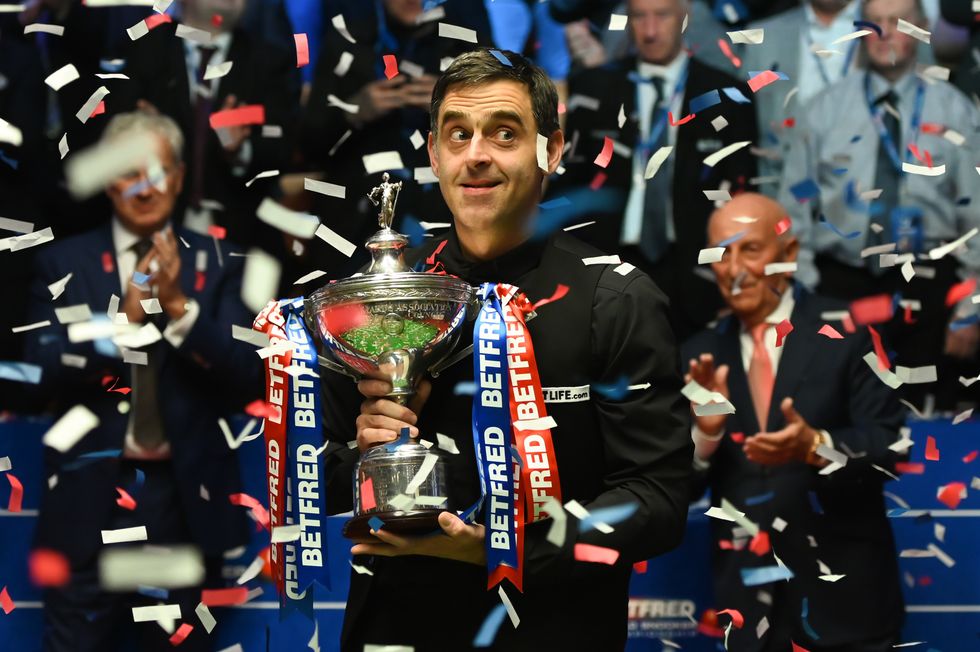 Ronnie O'Sullivan is the oldest world champion in history