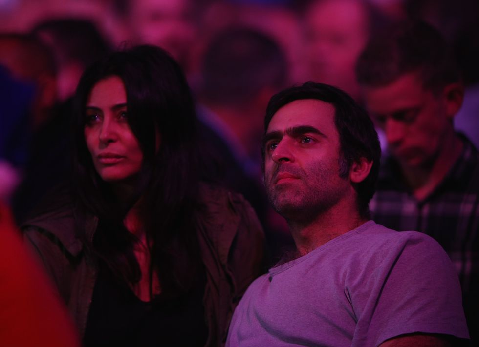 Ronnie O'Sullivan Laila Rouass