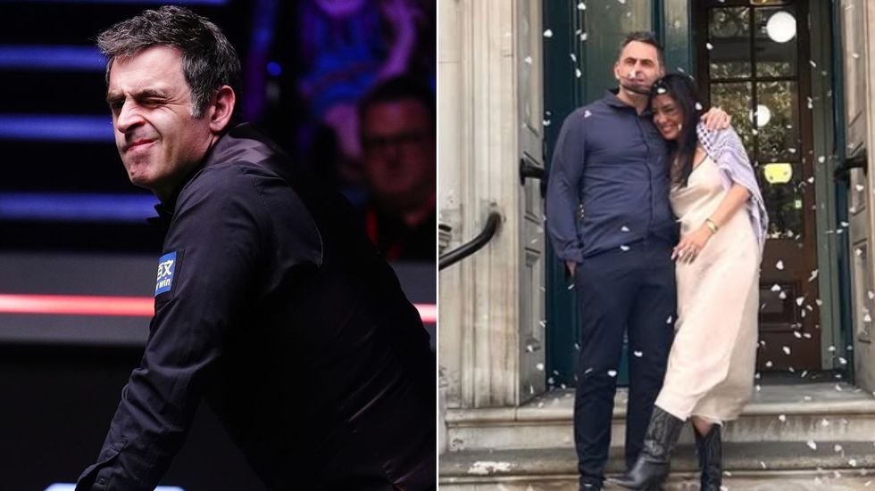 Ronnie O'Sullivan Laila Rouass