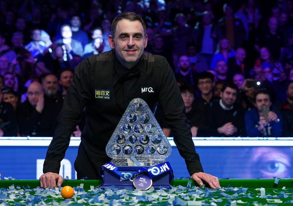 Ronnie O'Sullivan plans to take a few weeks off
