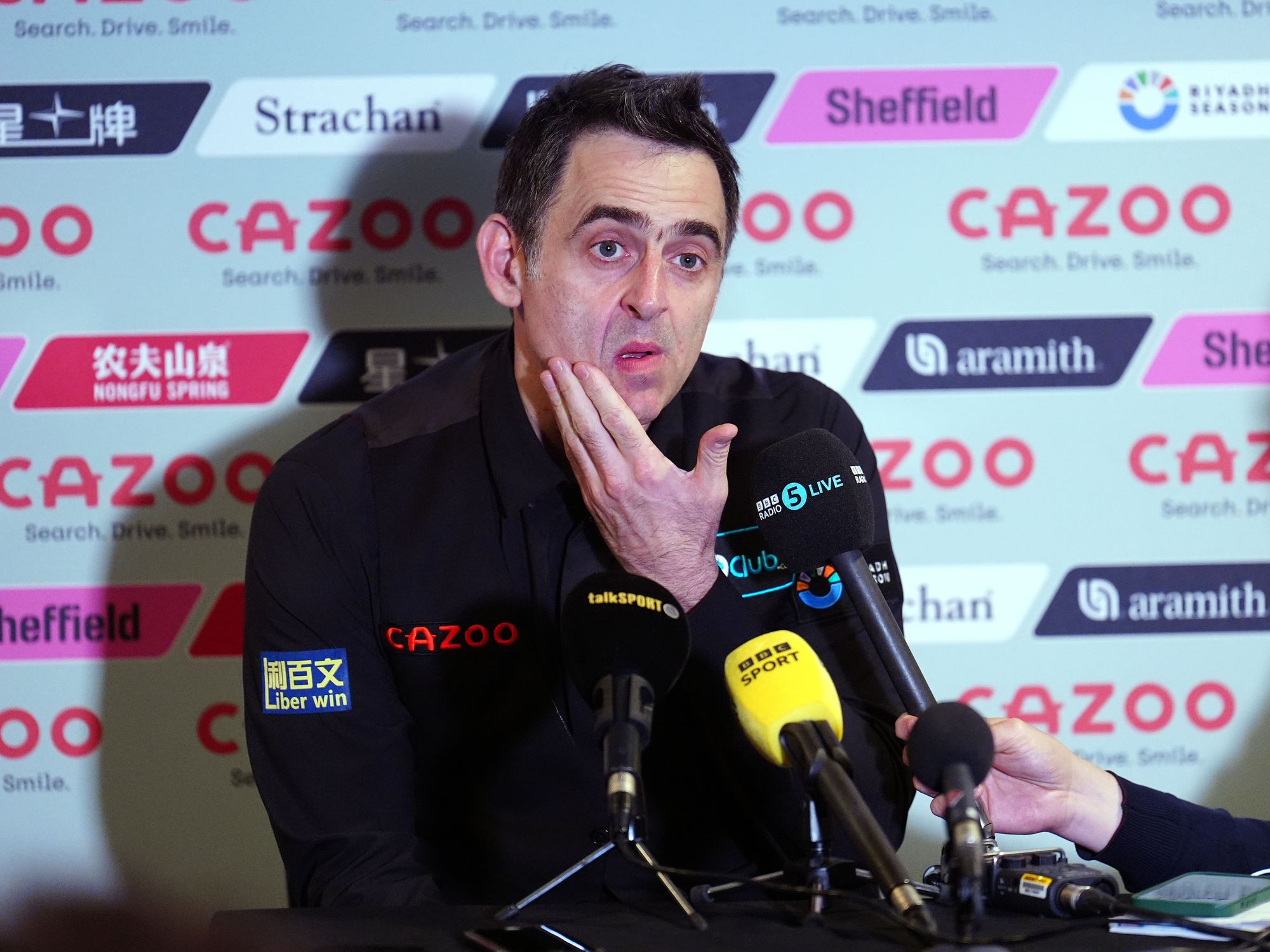 Ronnie O'Sullivan opens up ahead of World Snooker Championship in major update - 'I'm trying'