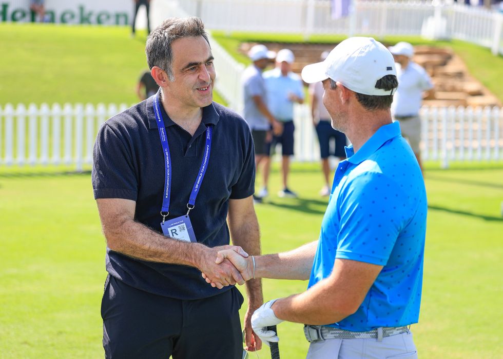 Ronnie O'Sullivan Rory McIlroy