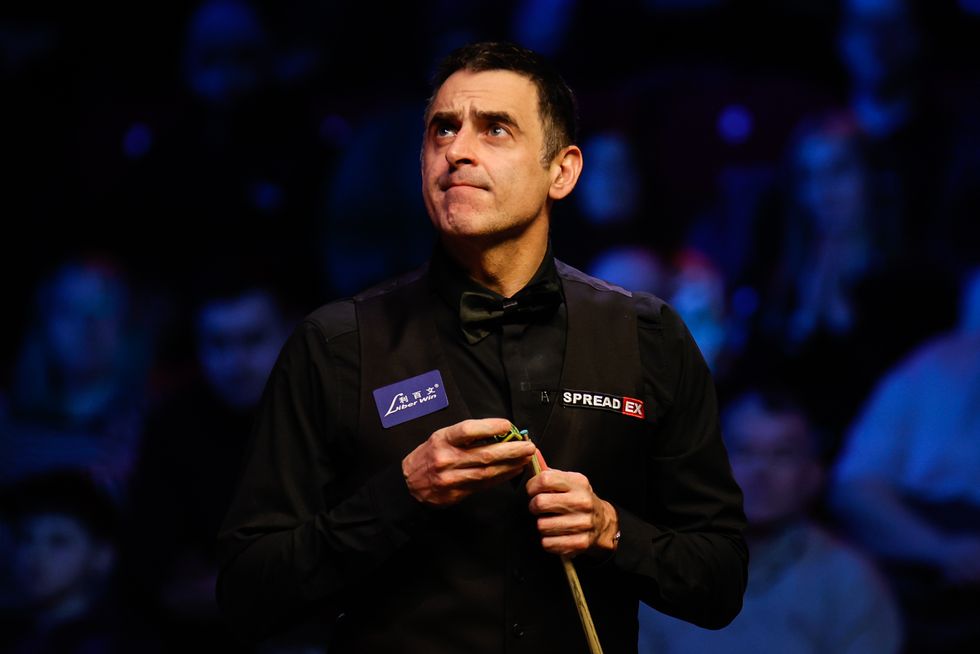 Ronnie O'Sullivan uses a chalk no other player uses on tour