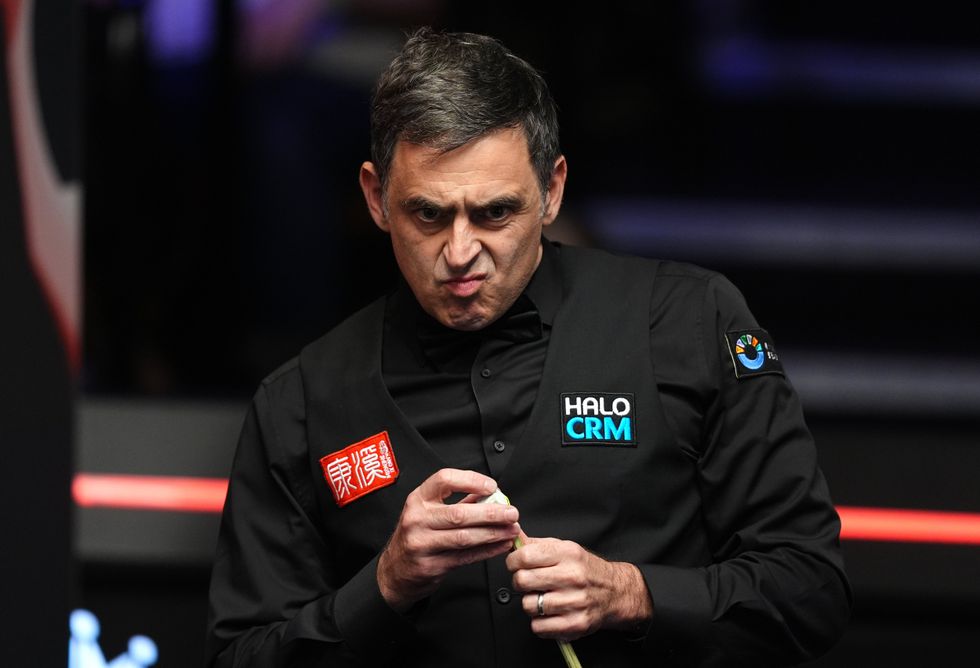 Ronnie O'Sullivan was critical of his own performance