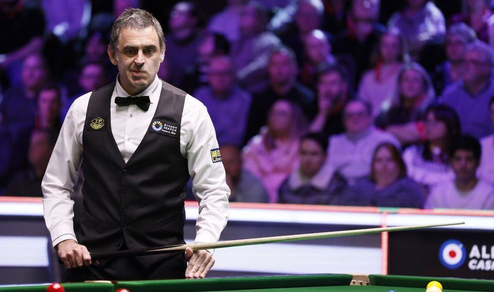 Ronnie O'Sullivan was dumped out of the first round