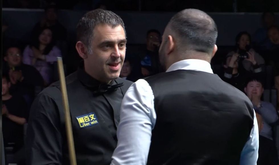 Ronnie O'Sullivan was gracious in defeat