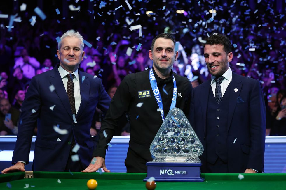 Ronnie O'Sullivan won his eighth Masters crown last week