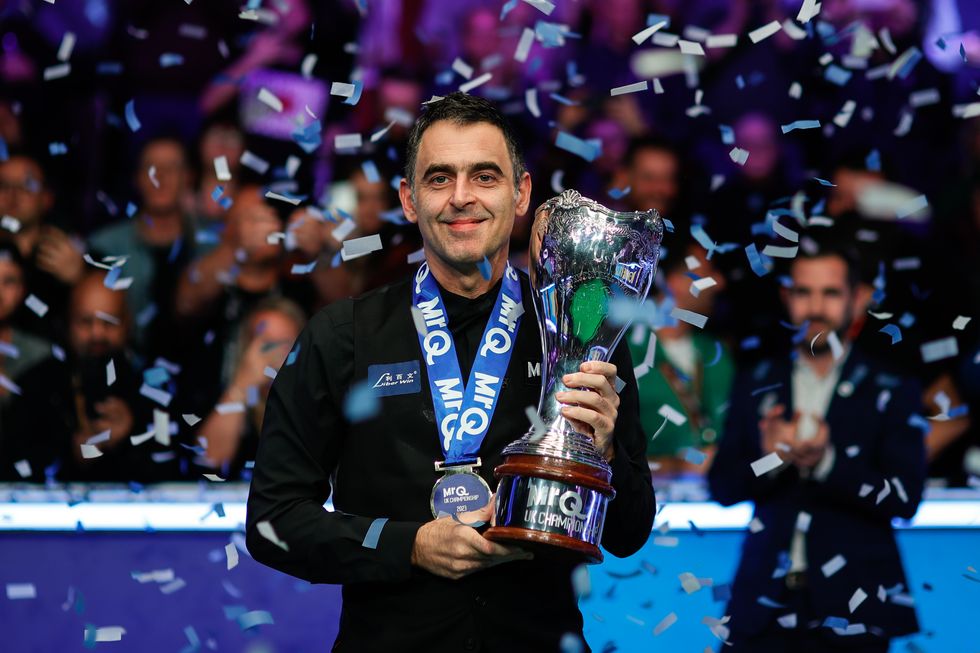 Ronnie O'Sullivan won his eighth UK Championship last month