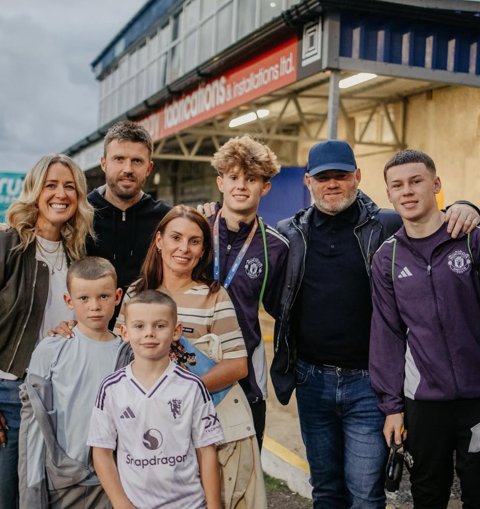 Rooney and Carrick families