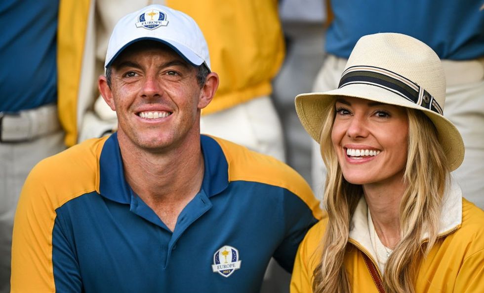 Rory McIlroy and his wife Erica Stoll