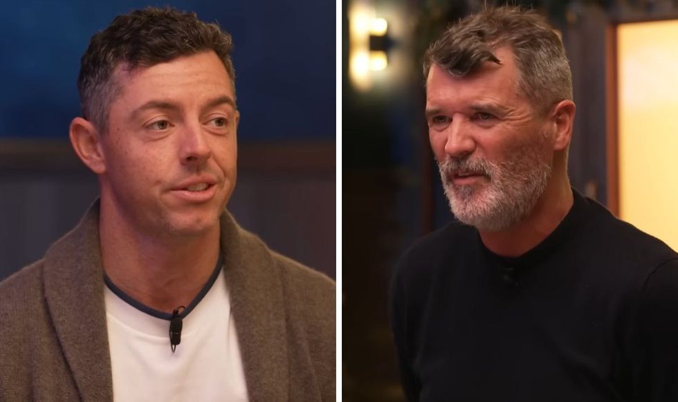 Rory McIlroy and Roy Keane