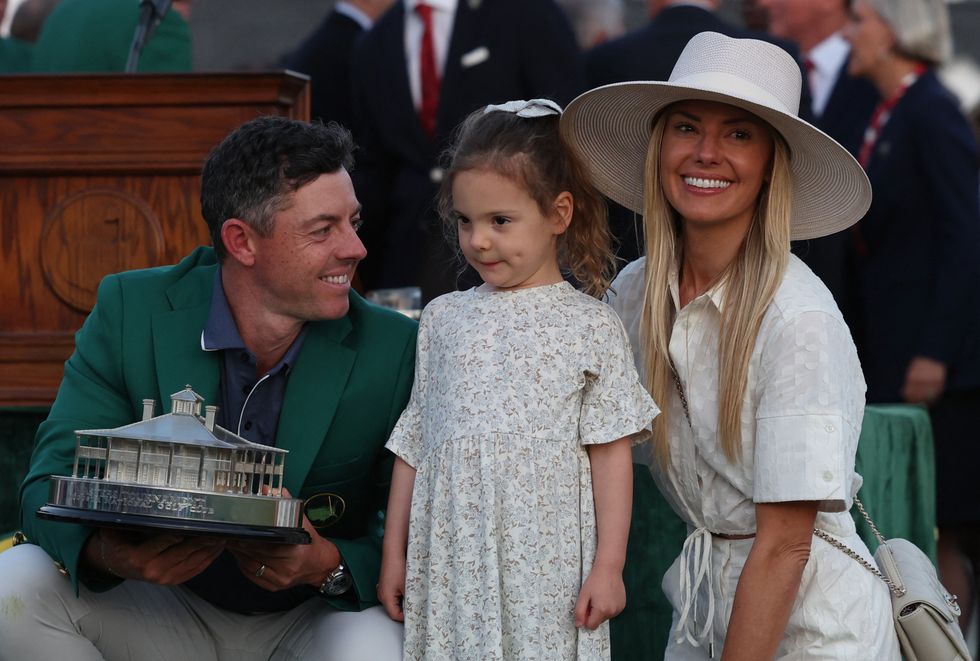 Rory McIlroy and wife Erica Stoll are still together and she was by his side as he won The Masters last month