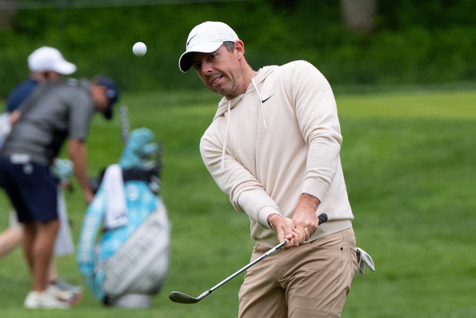 Rory McIlroy dismissed rumours of a rift with Tiger Woods