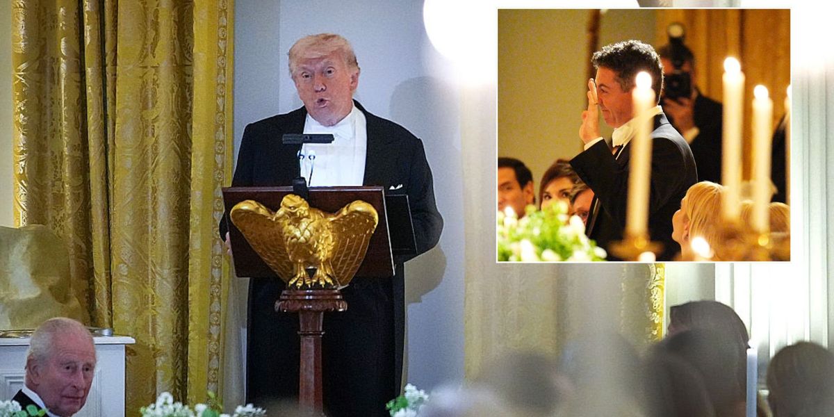 Rory McIlroy hailed by Donald Trump during State Dinner as King Charles watches on Rory McIlroy hailed by Donald Trump during State Dinner as King Charles watches on