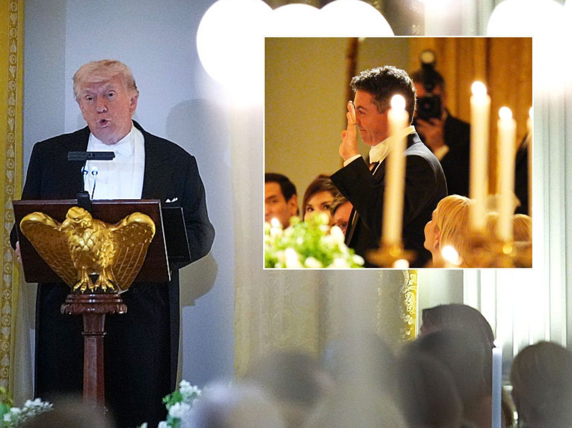 Rory McIlroy, Donald Trump, King Charles