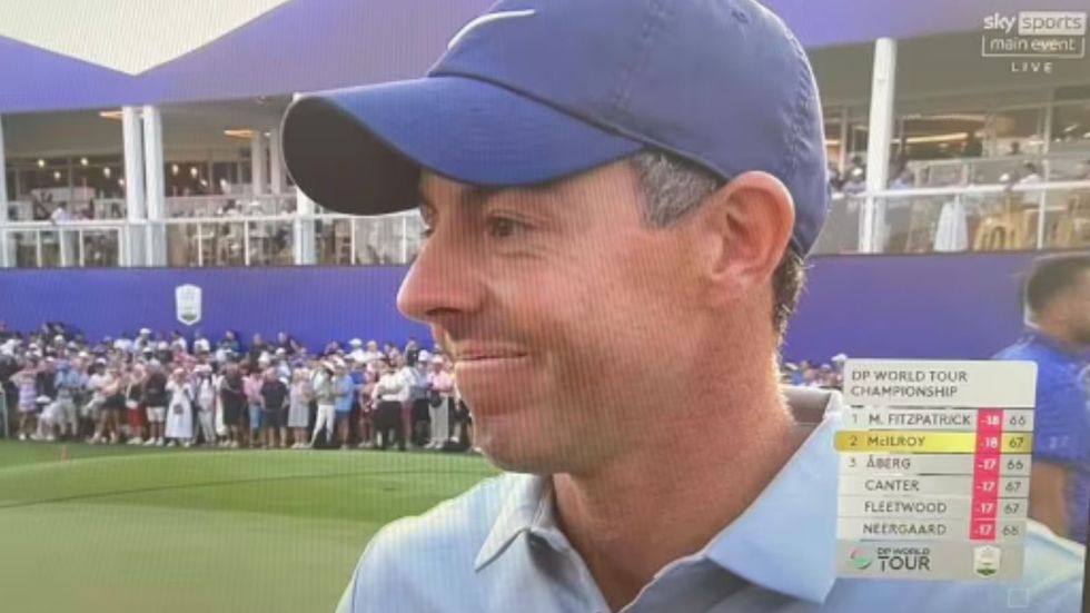 Rory McIlroy fought back tears as he reflected on surpassing the great Seve Ballesteros in the Race to Dubai standings, despite suffering a heartbreaking play-off defeat to Matt Fitzpatrick at the DP World Tour Championship in Dubai