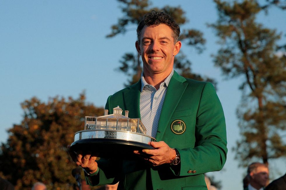 Rory McIlroy has not played professional golf since winning The Masters