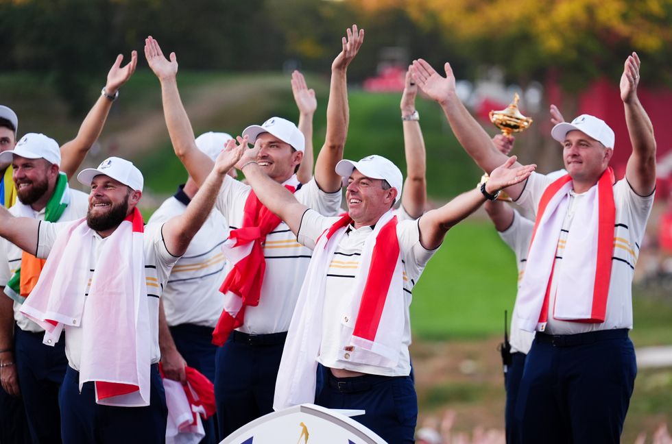 Rory McIlroy helped Team Europe win the Ryder Cup on US soil last year