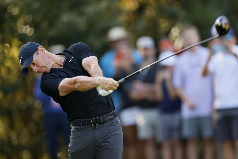 Rory McIlroy looked in strong form with 10 birdies on Thursday