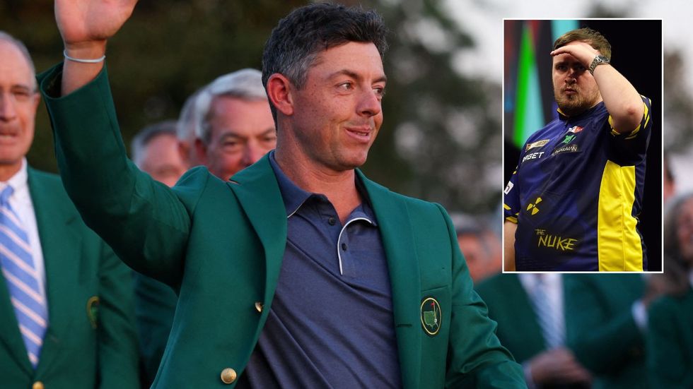 Rory McIlroy Luke Littler