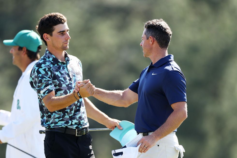 Rory McIlroy played the final round of the Masters with LIV Golf's Joaquin Niemann