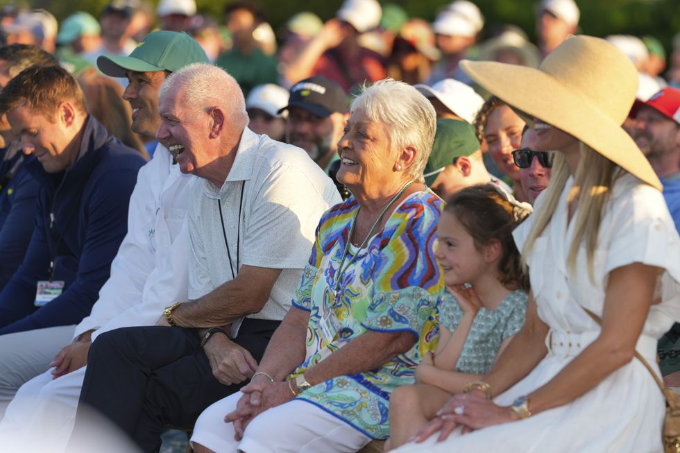 Rory McIlroy's family were delighted for the Northern Irishman after his Masters win