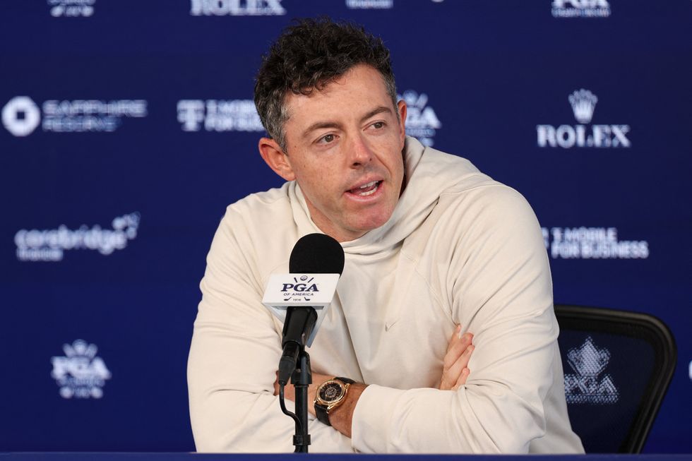 Rory McIlroy says he was "pleasantly surprised" by how well his injured foot held up on Wednesday as the Masters champion eased fears that he could be forced to withdraw from the PGA Championship