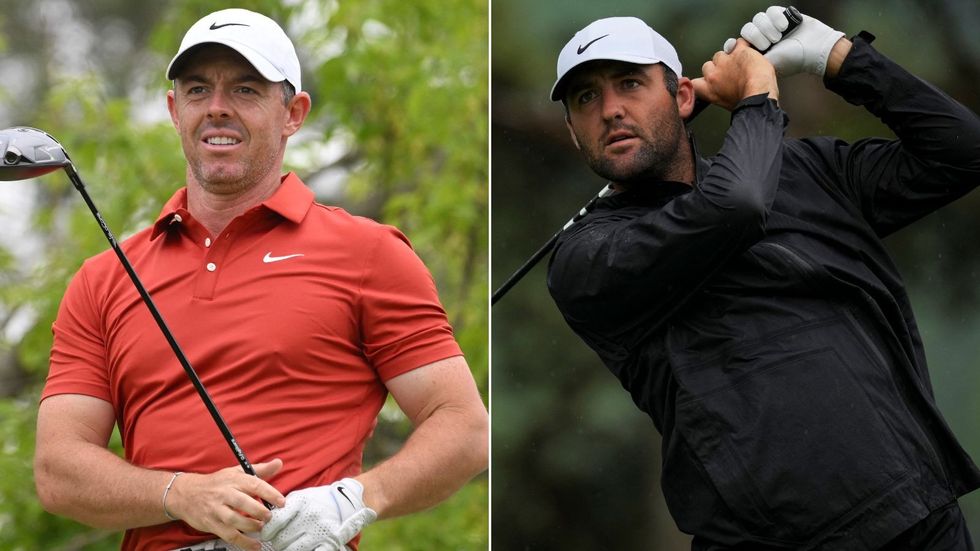 Rory McIlroy Scottie Scheffler US Open