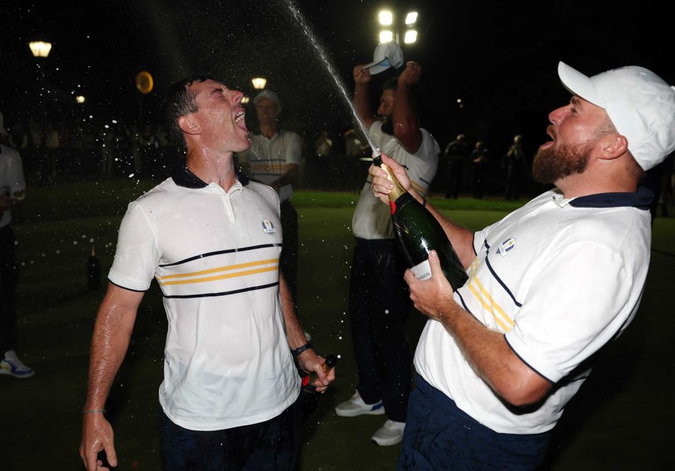Rory McIlroy, Shane Lowry
