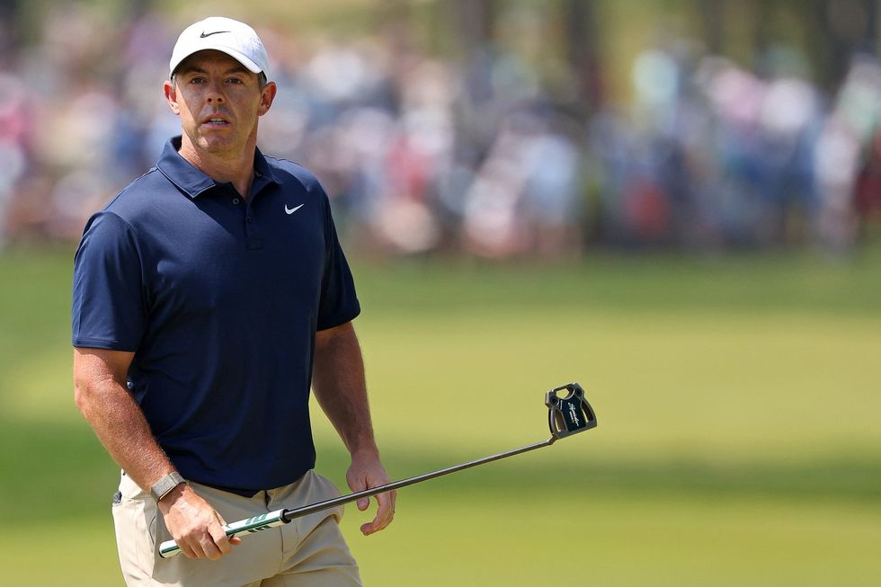 Rory McIlroy suffered a difficult last day at the PGA Championship as his title bid faltered