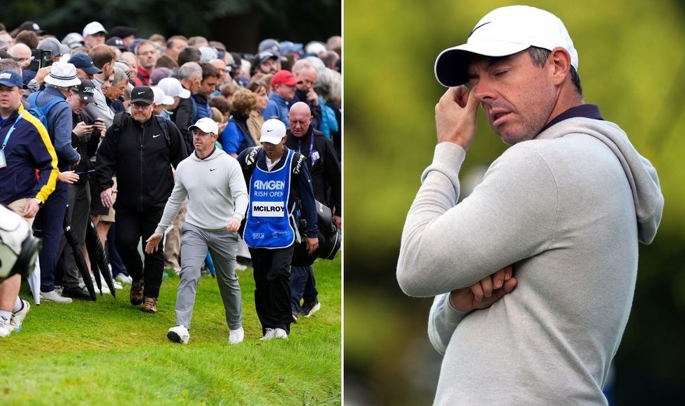 Rory McIlroy was furious with the lack of 'common sense' at the Irish Open