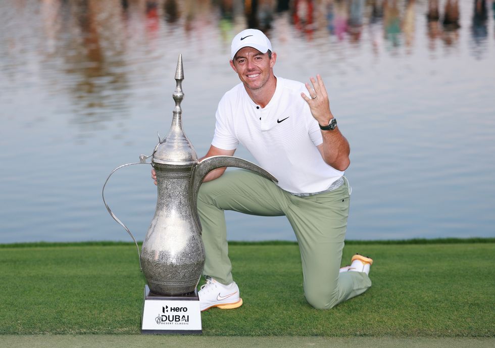 Rory McIlroy won the Dubai Desert Classic last time out
