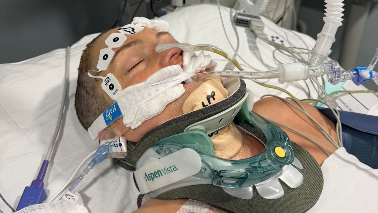 Rose Buck in hospital