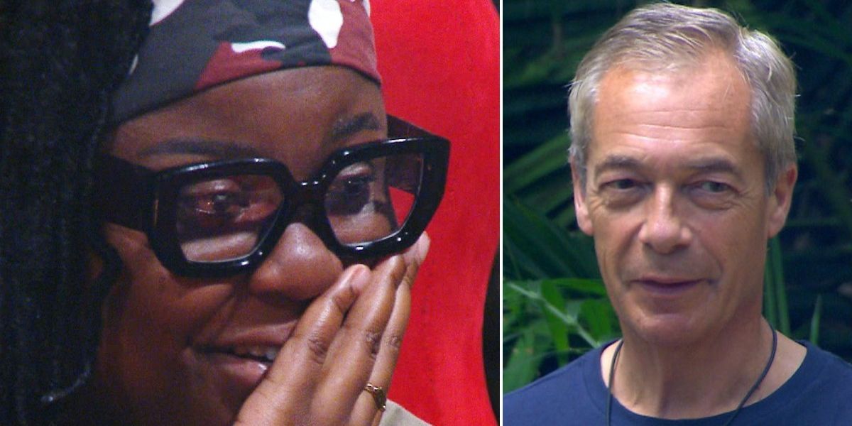 I’m a Celeb star Nella Rose admits she ‘doesn’t want Farage to leave’ jungle