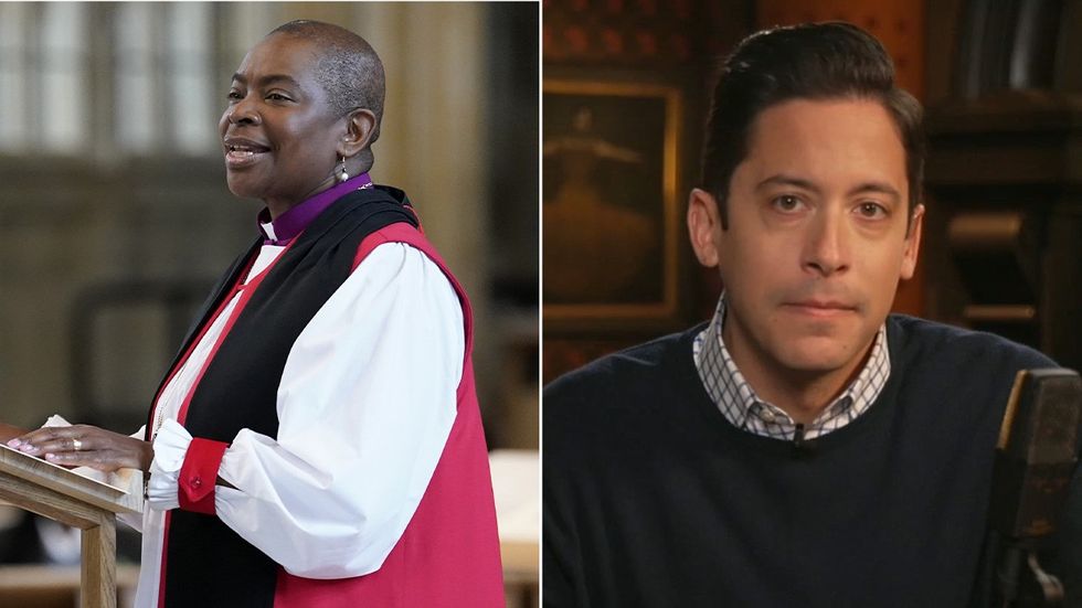 Rose Hudson-Wilkin and Michael Knowles