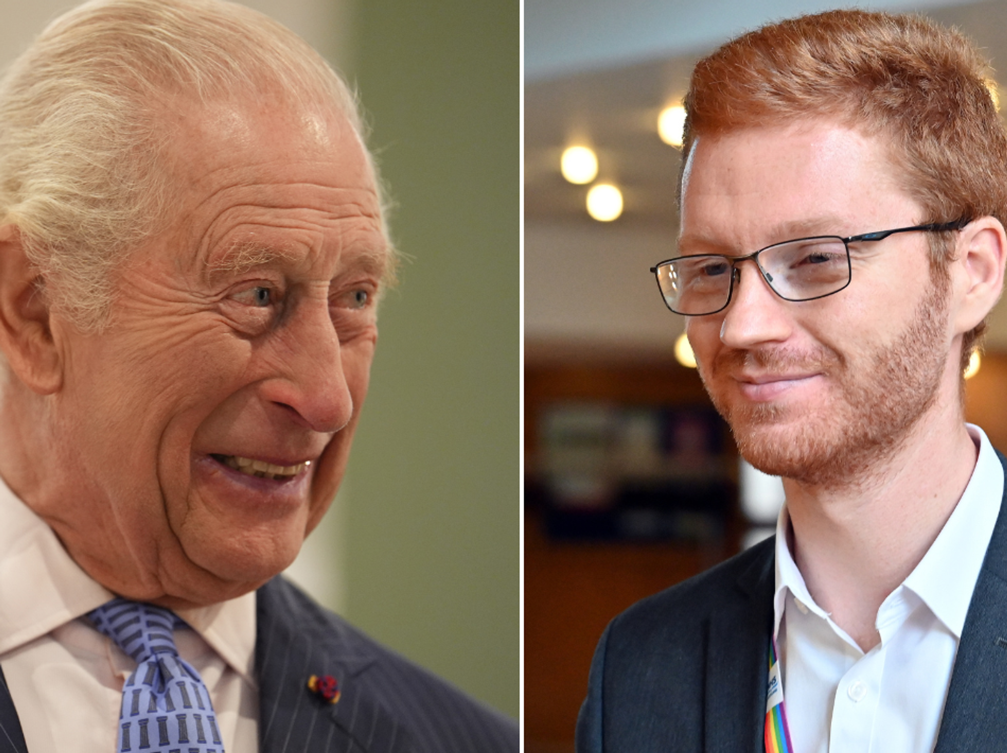 Ross Greer and King Charles