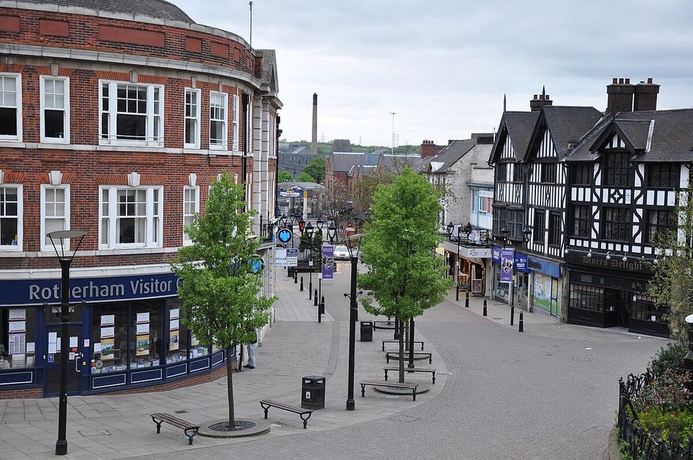 Rotherham town centre
