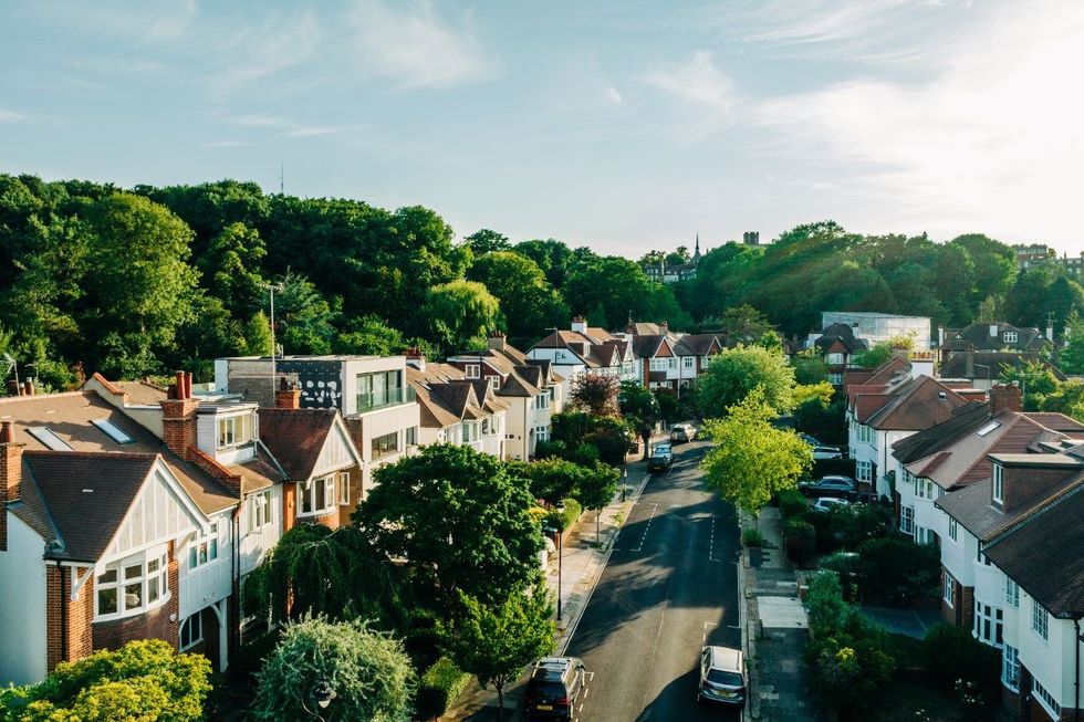 ROW OF HOUSES