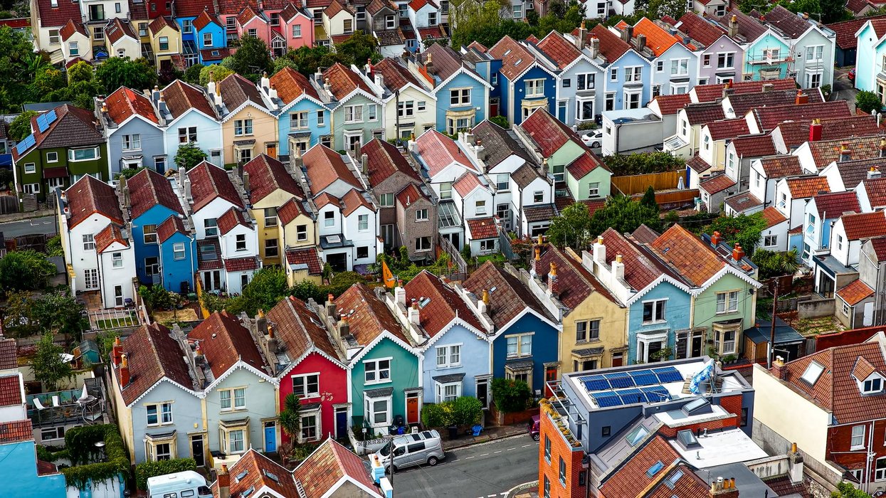 ROW OF HOUSES